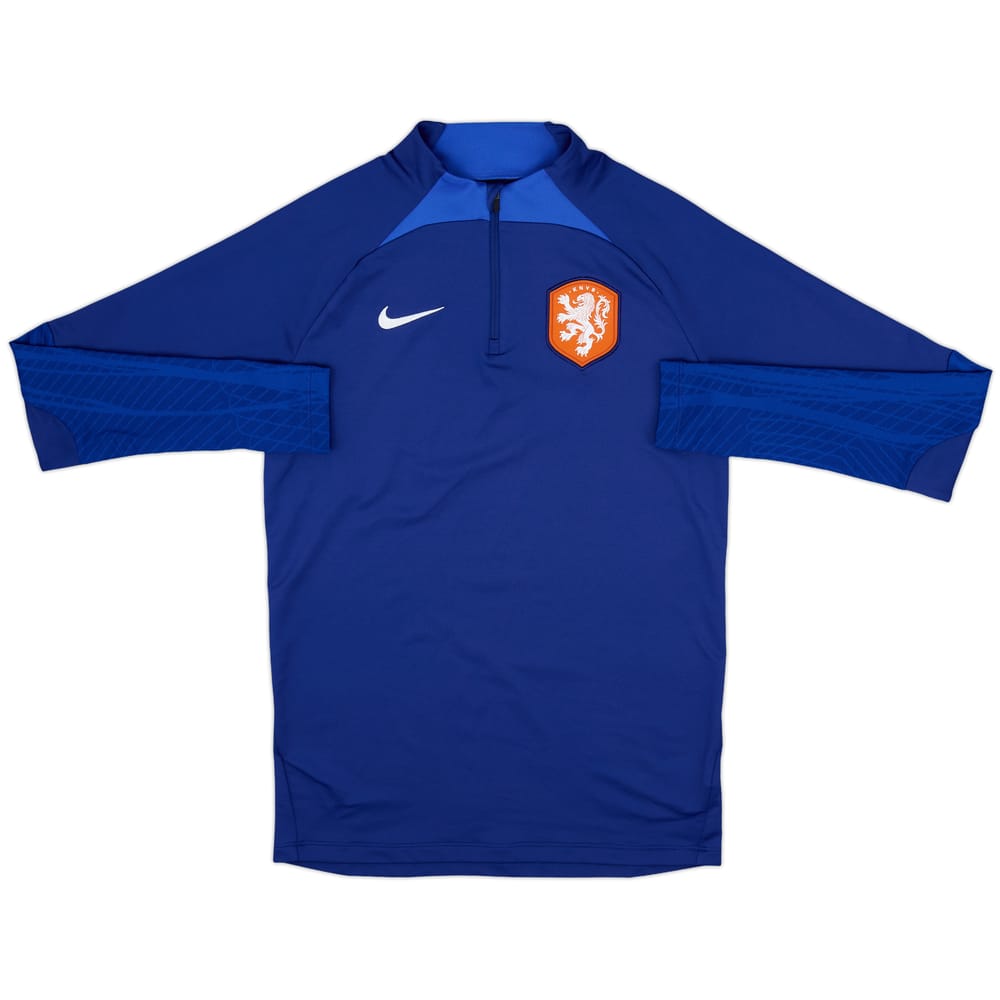 2022-24 Netherlands Nike 1/4 Zip Drill Top - 10/10 - (S)