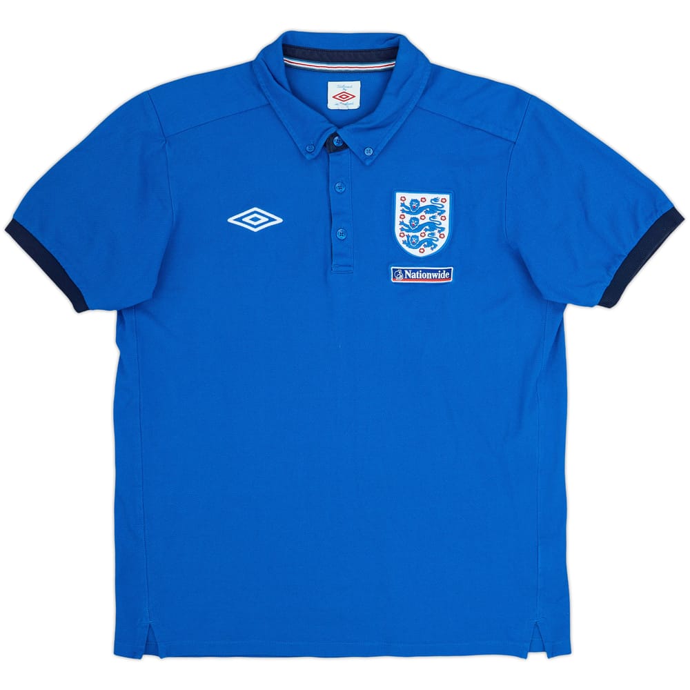 2010-12 England Umbro Polo Shirt - 9/10 - (L)