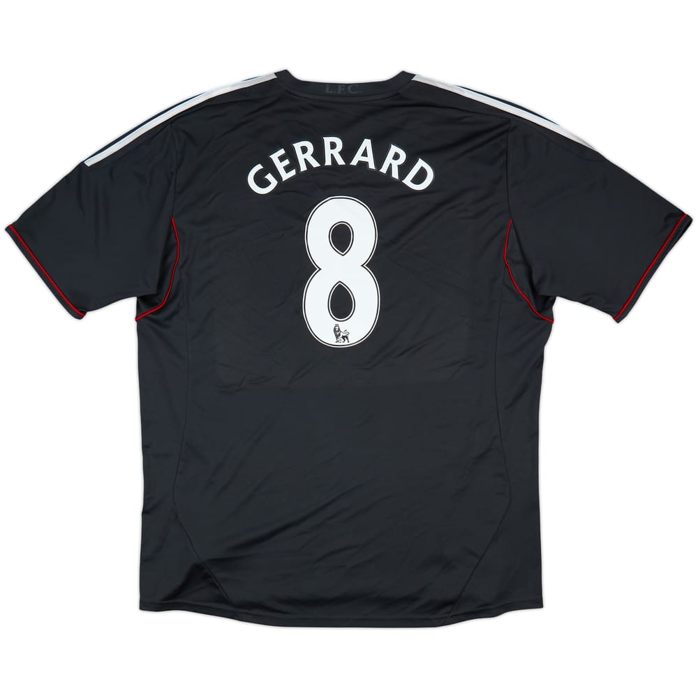 2011-12 Liverpool Away Shirt Gerrard #8 - 5/10 - (3XL)