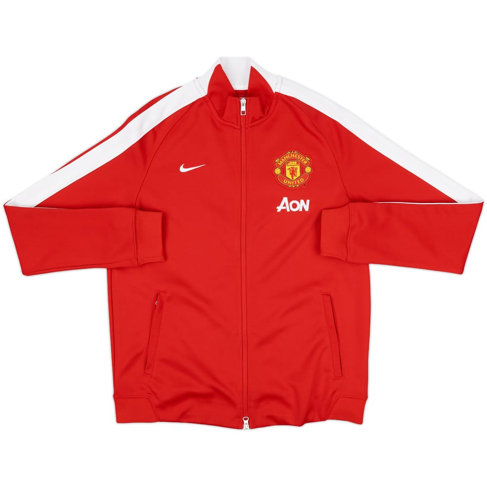2014-15 Manchester United Nike Track Jacket - 9/10 - (L)