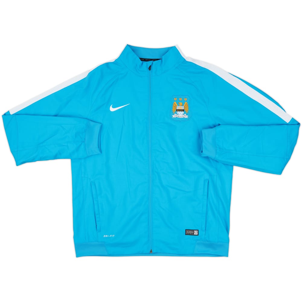 2014-15 Manchester City Nike Track Jacket - 8/10 - (L)