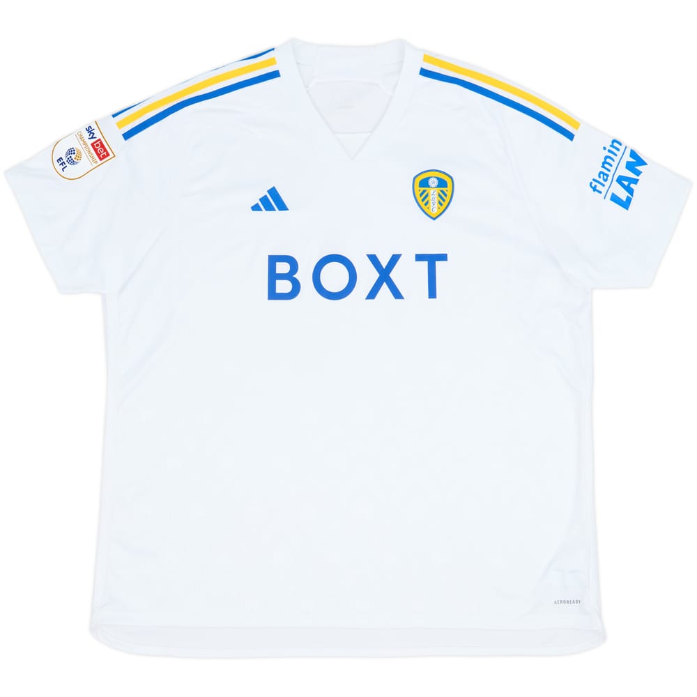 2023-24 Leeds Home Shirt - 10/10 - (3XL)