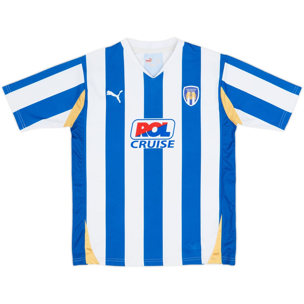 2010-12 Colchester Home Shirt - 7/10 - (XL.Boys)