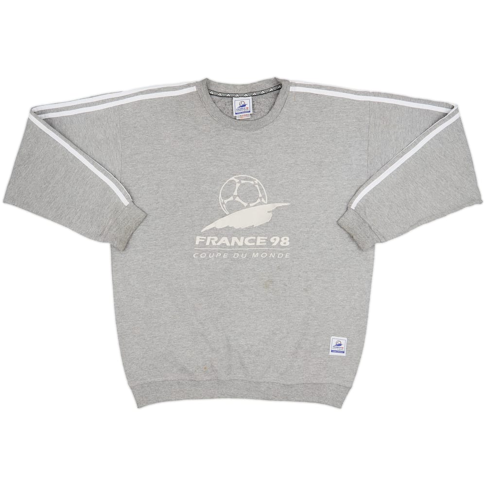 1998 France adidas 'Coupe du Monde' Sweat Top - 6/10 - (M/L)