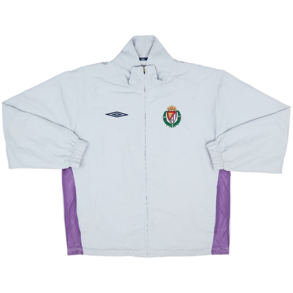 2004-05 Real Valladolid Umbro Track Jacket - 8/10 - (M)