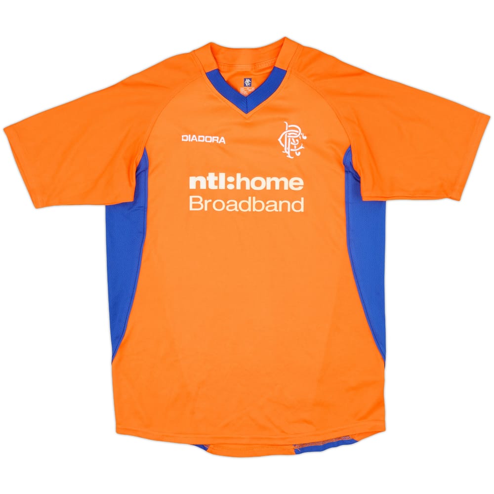 2002-03 Rangers Away Shirt - 8/10 - (XL.Boys)