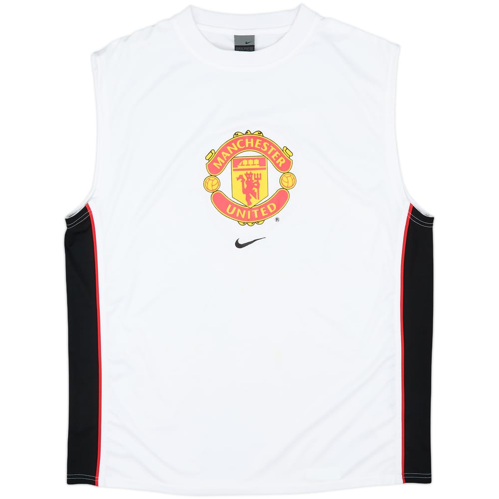 2004-05 Manchester United Nike Training Vest - 7/10 - (XL)
