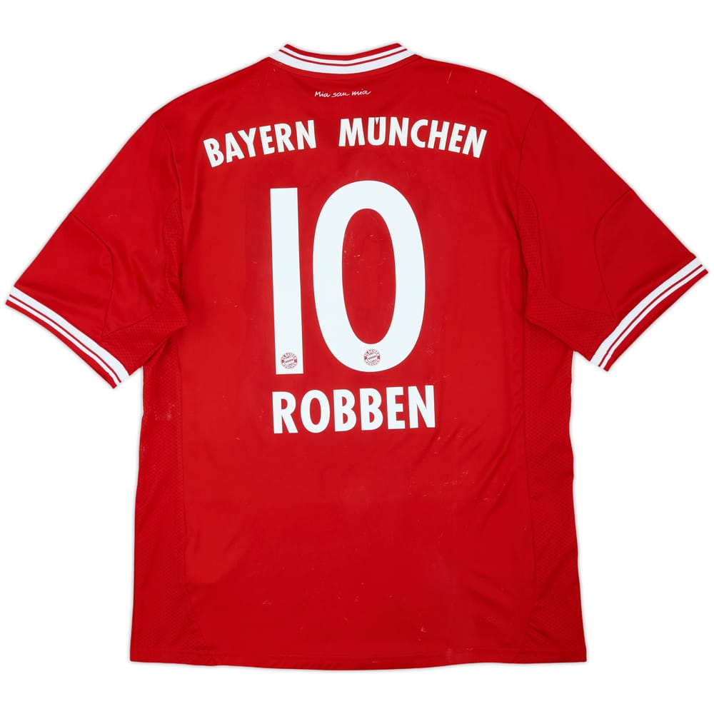 Camiseta de local del Bayern Munich 2013-14 Robben #10 - 4/10 - (L)
