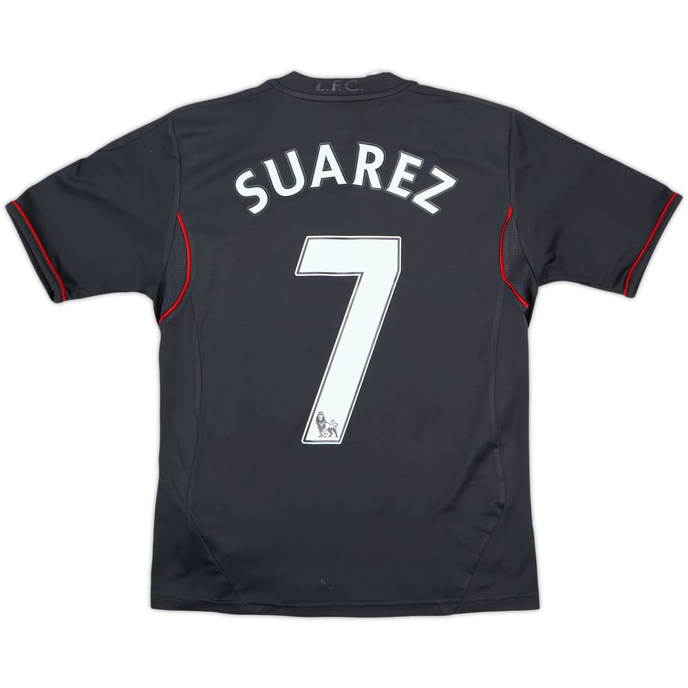 2011-12 Liverpool Away Shirt Suarez #7 - 6/10 - (M.Boys)