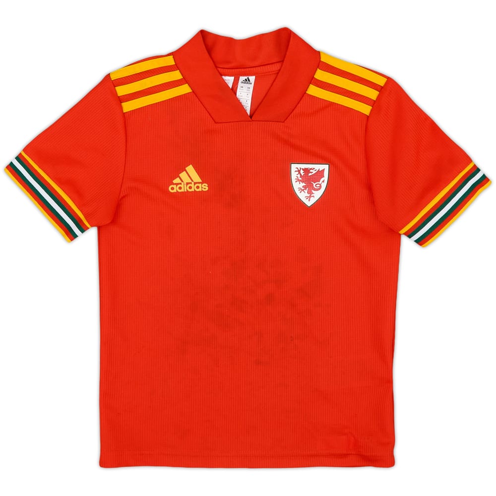 2020-21 Wales Home Shirt - 5/10 - (5-6 Years)