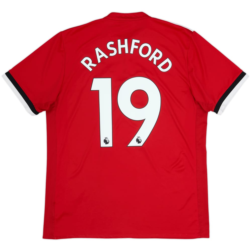 2017-18 Manchester United Home Shirt Rashford #19 - 5/10 - (L)