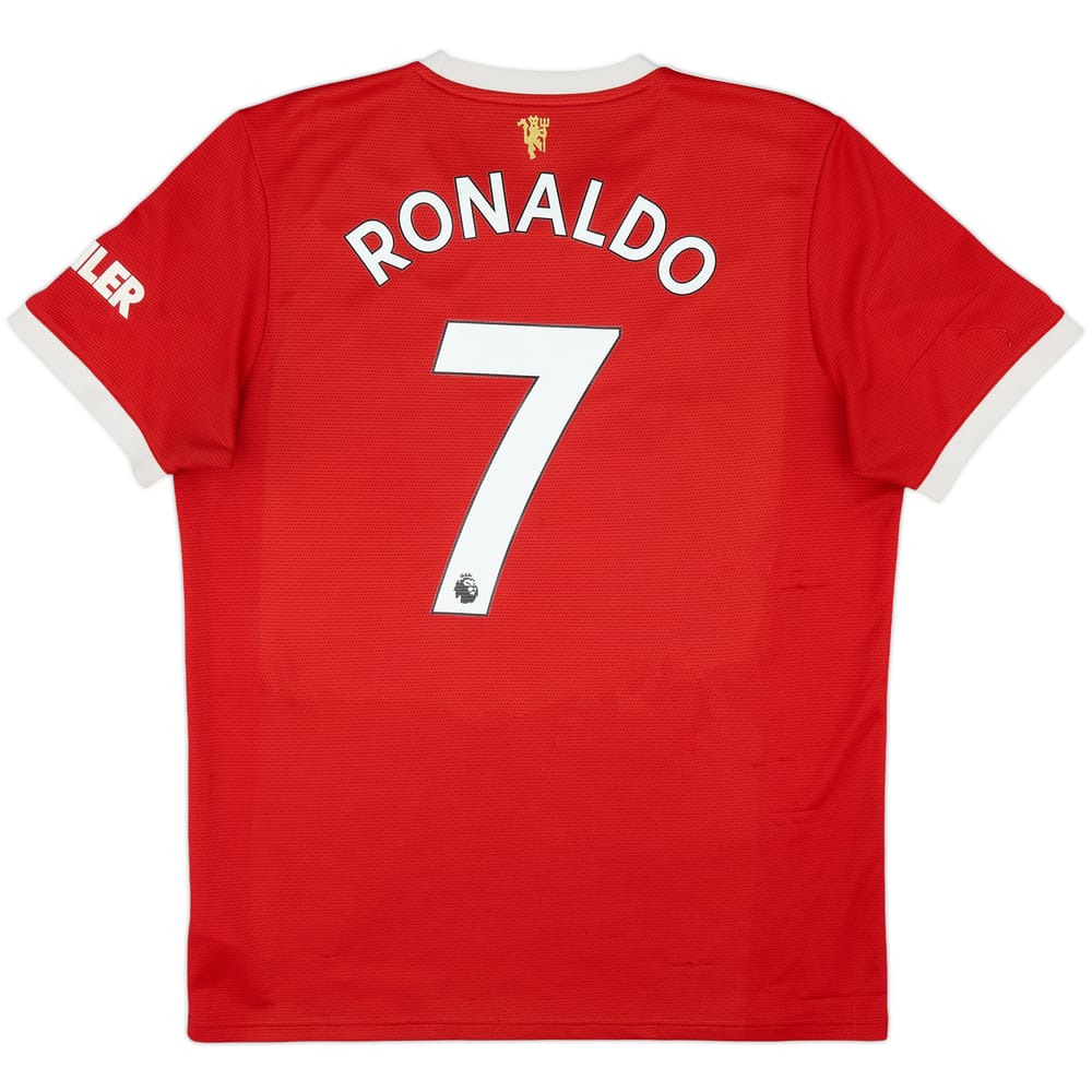 2021-22 Manchester United Home Shirt Ronaldo #7 - 5/10 - (L)