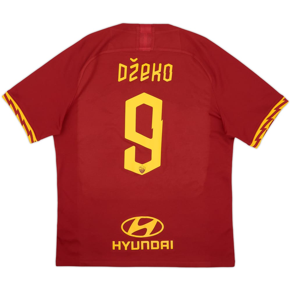 2019-20 Roma Camiseta Local Dzeko #9 - 8/10 - (L)