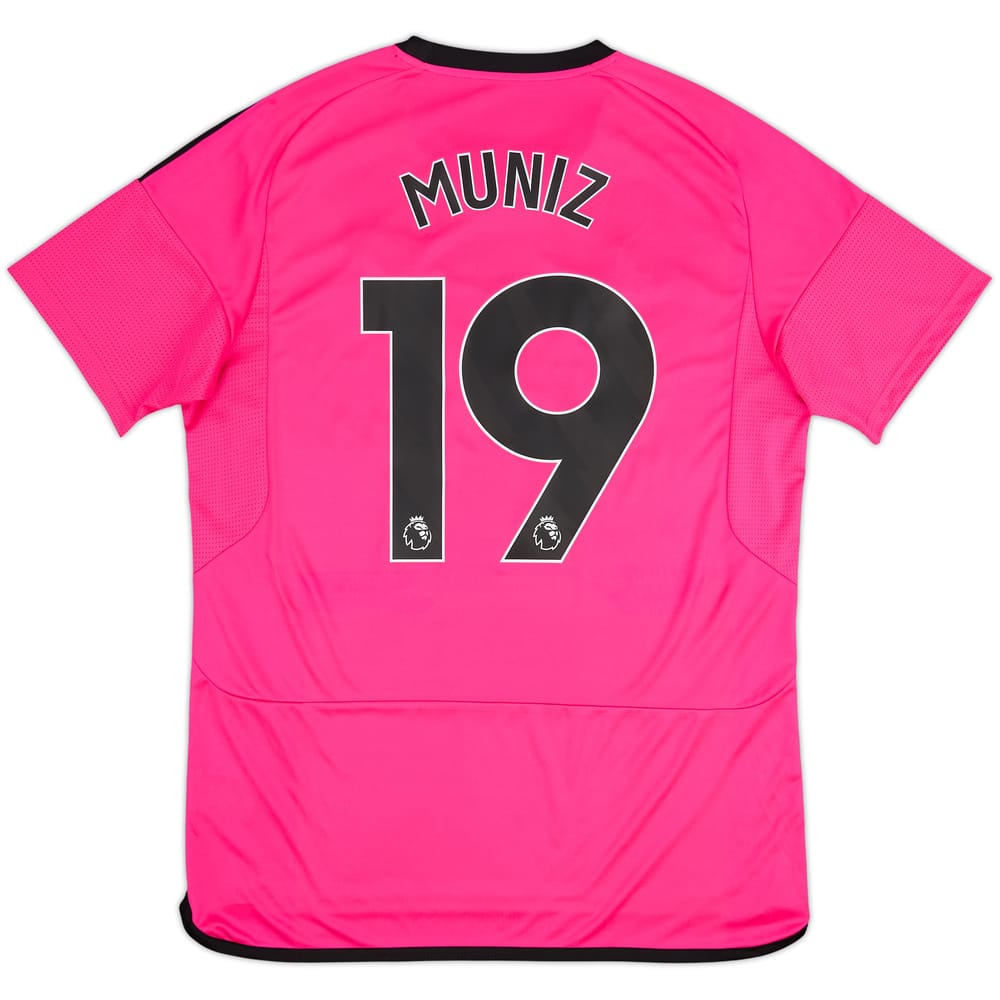2023-24 Fulham Away Shirt Muniz #19 - 10/10 - (L)