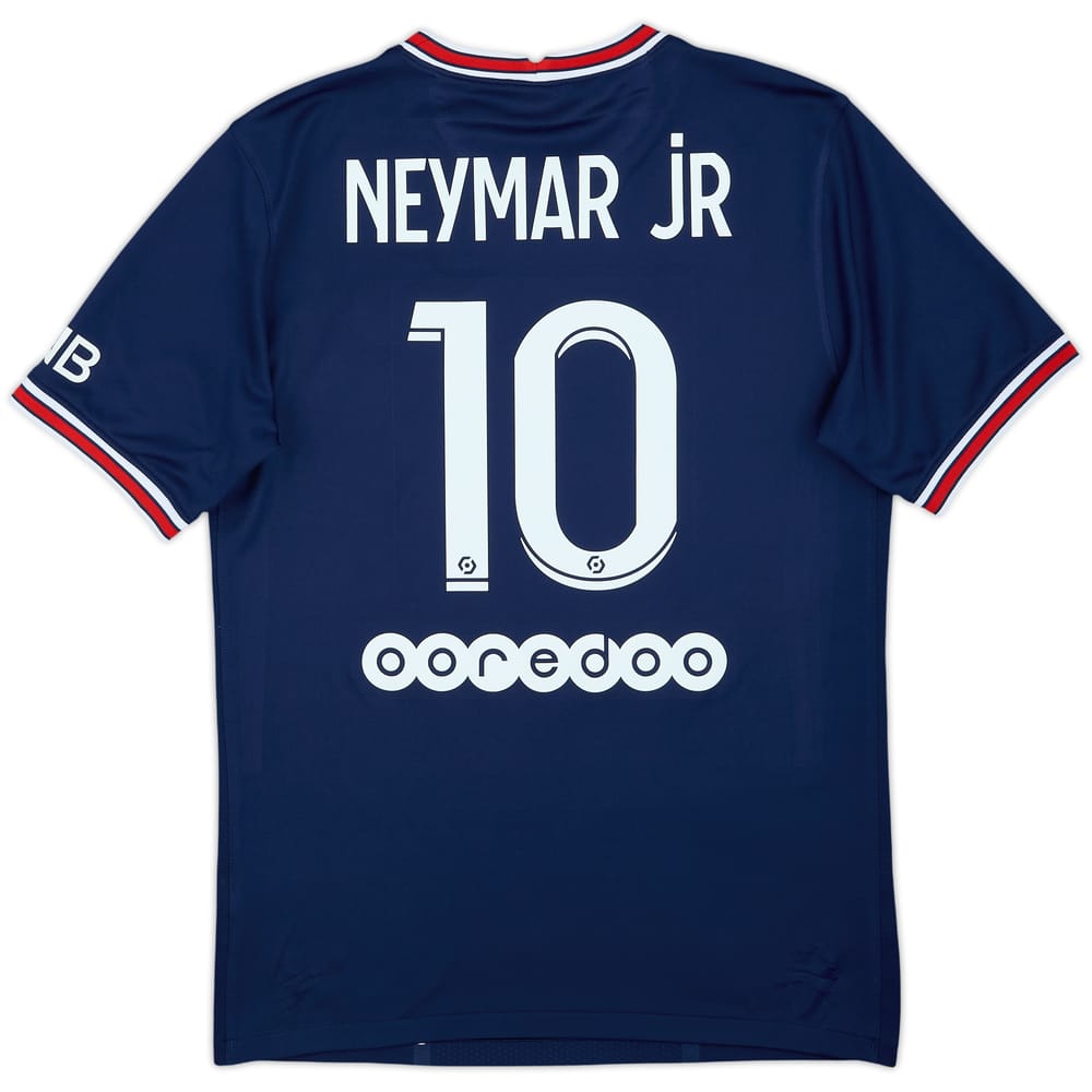 2021-22 Paris Saint-Germain Home Shirt Neymar Jr #10 - 10/10 - (S)