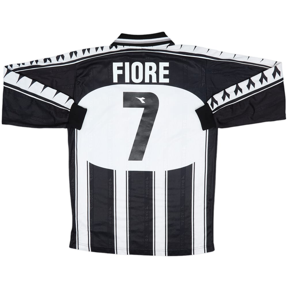 1999-00 Udinese Home L/S Shirt Fiore #7 - 9/10 - (L)
