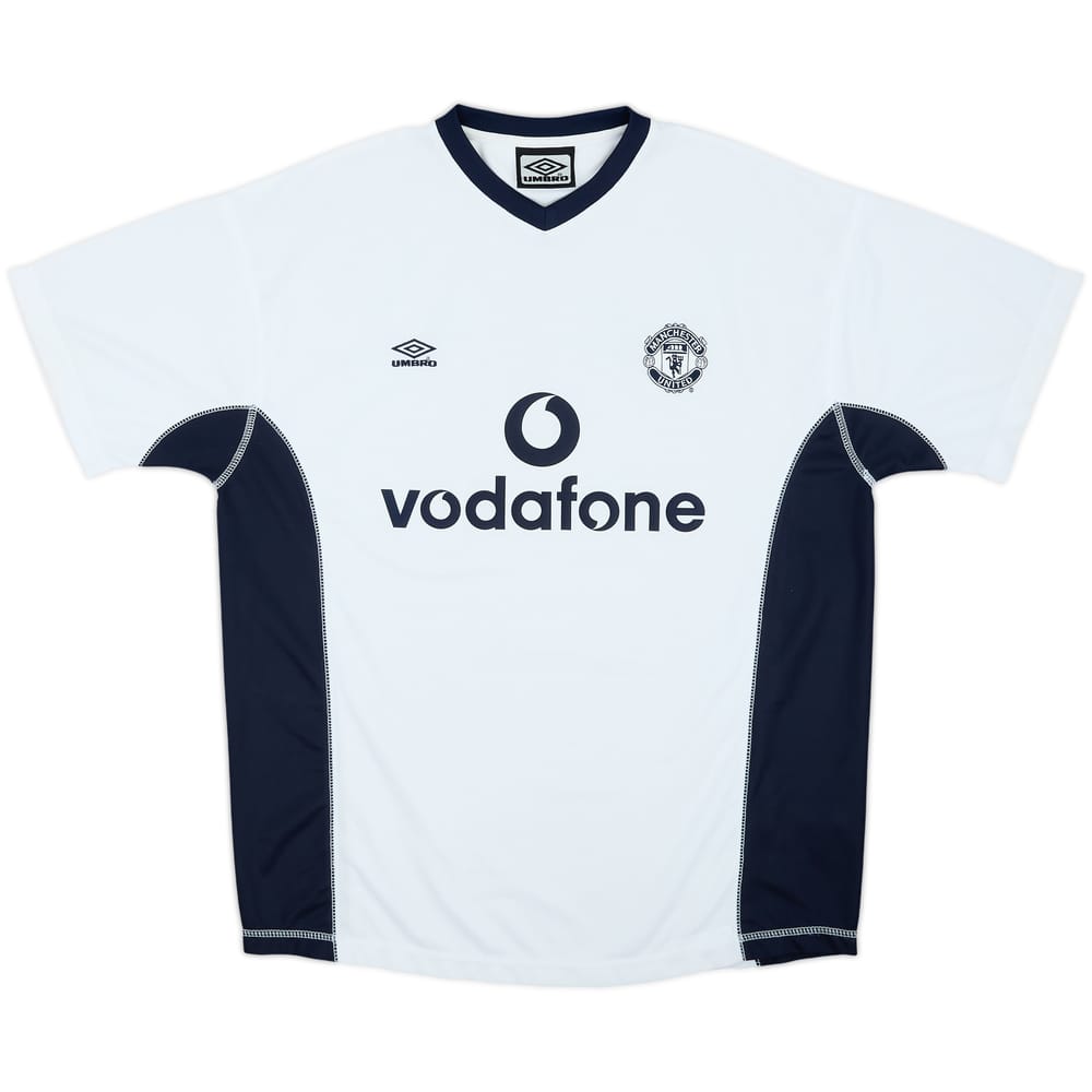 2000-01 Manchester United Umbro Training Shirt - 9/10 - (L)