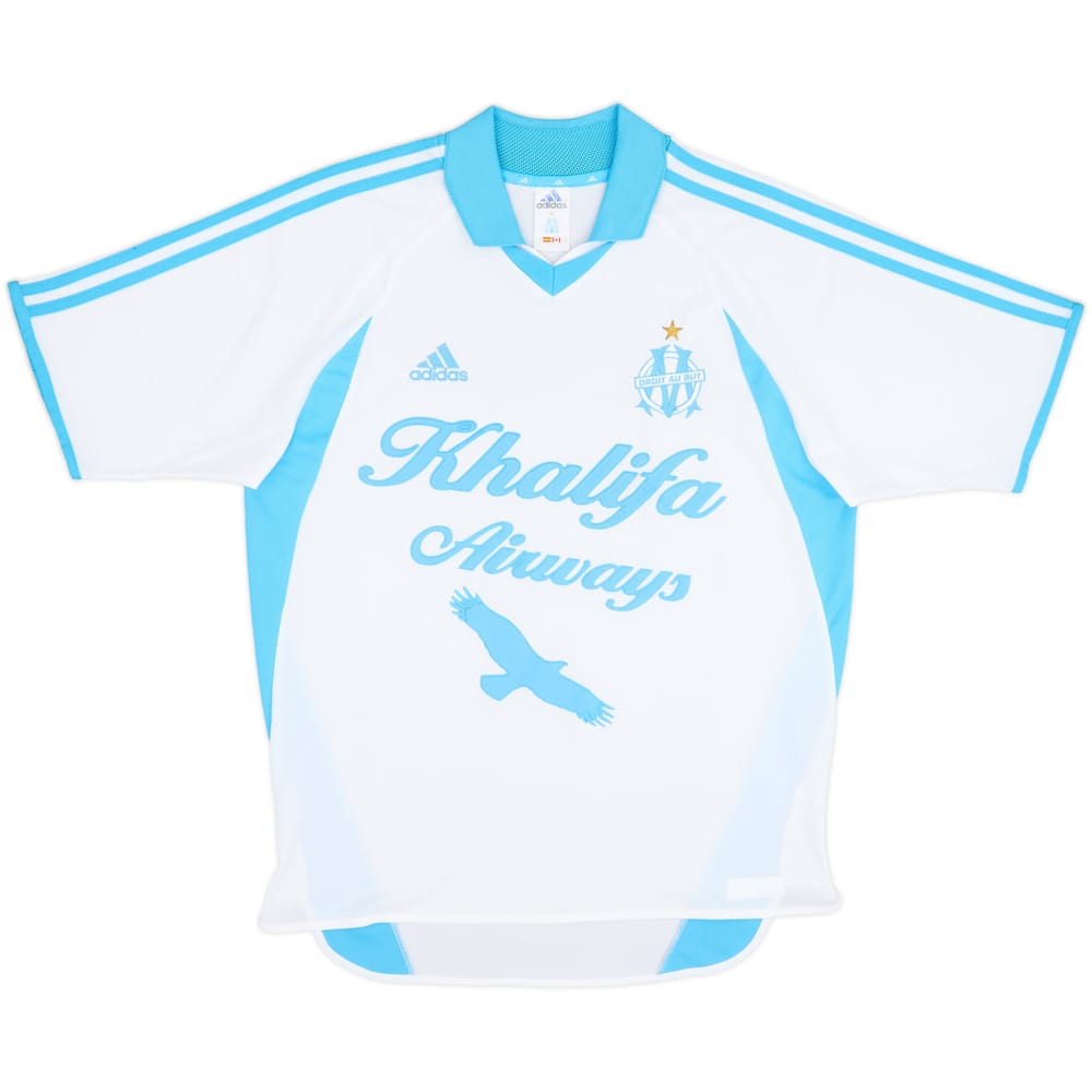 2001-02 Olympique Marseille Home Shirt - 8/10 - (M)