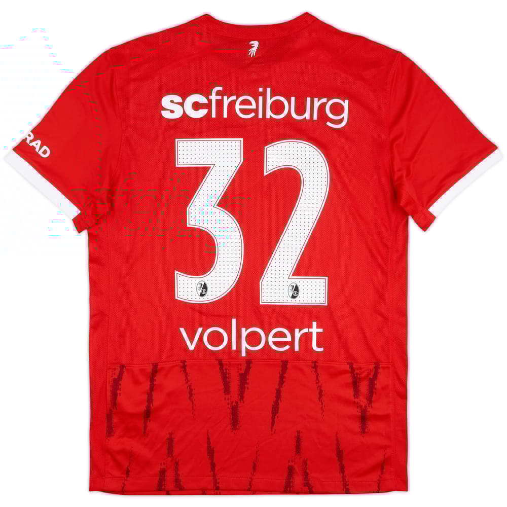2024-25 Freiburg Women's Home Shirt Volpert #32 - 9/10 - (Men's L)
