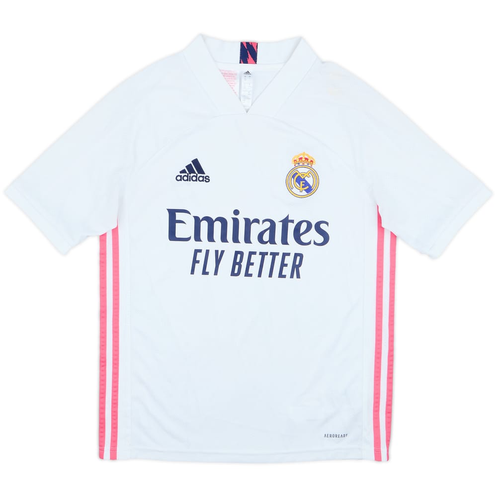 2020-21 Real Madrid Home Shirt - 4/10 - (L.Boys)