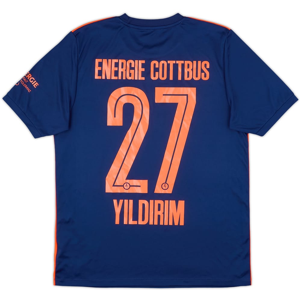 2018-21 Energie Cottbus Away Shirt Yildirim #27 - 10/10 - (S)