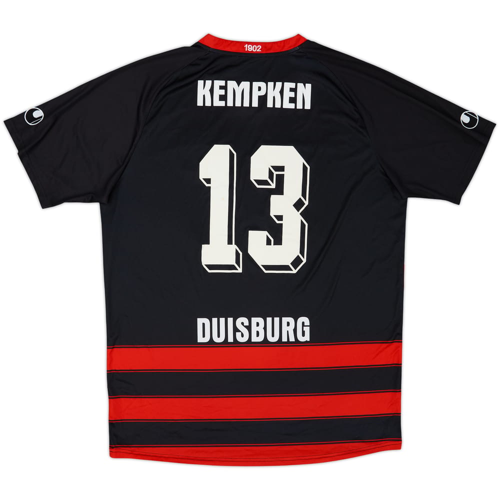 2015-16 MSV Duisburg Away Shirt Kempken #13 - 6/10 - (3XL)