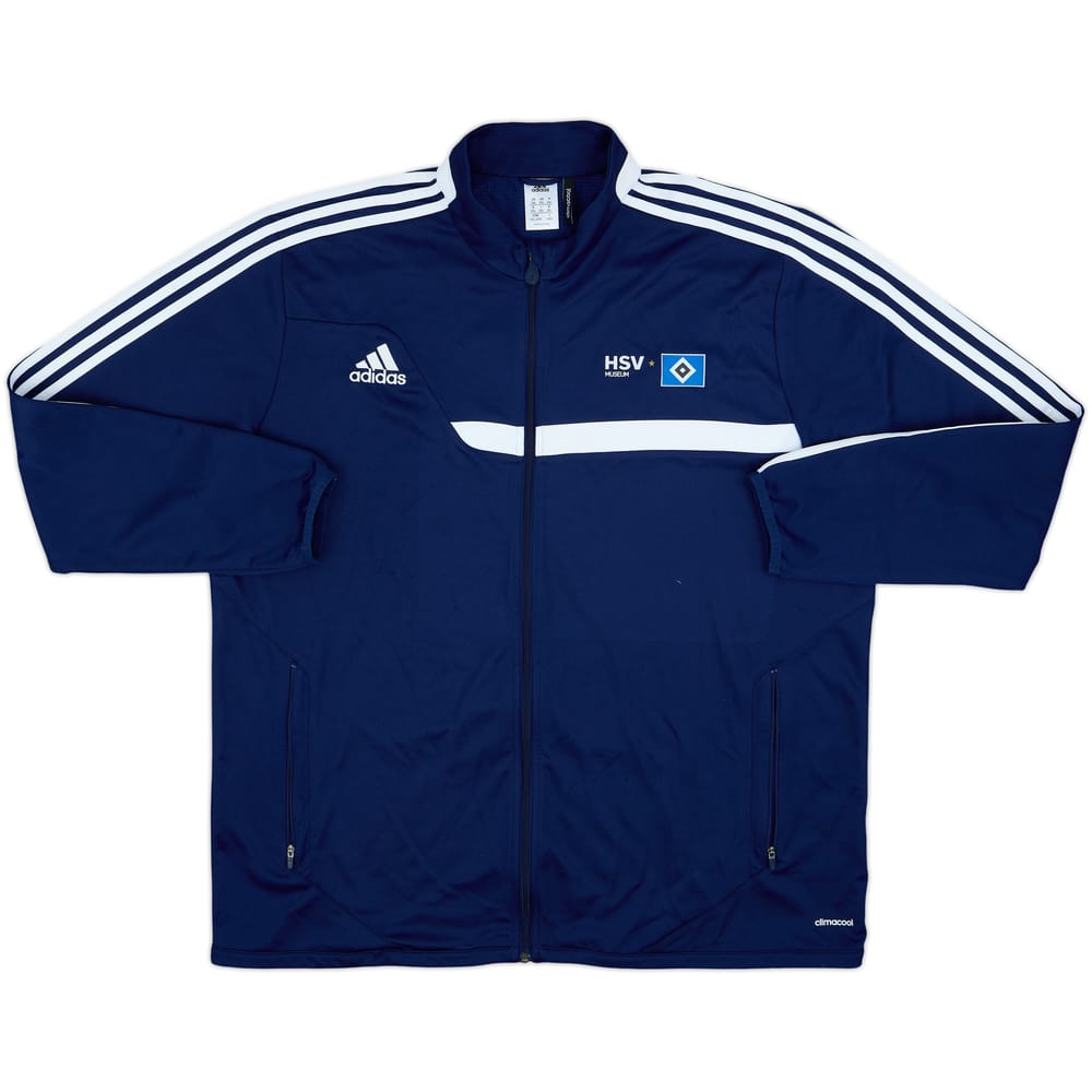 2012-13 Hamburg 'HSV Museum' adidas Track Top - 6/10 - (XXL)