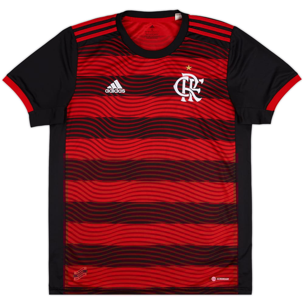 2022 Flamengo Home Shirt - 10/10 - (L)