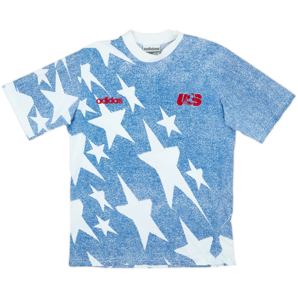 1994 USA adidas Cotton Tee - 9/10 - (S)