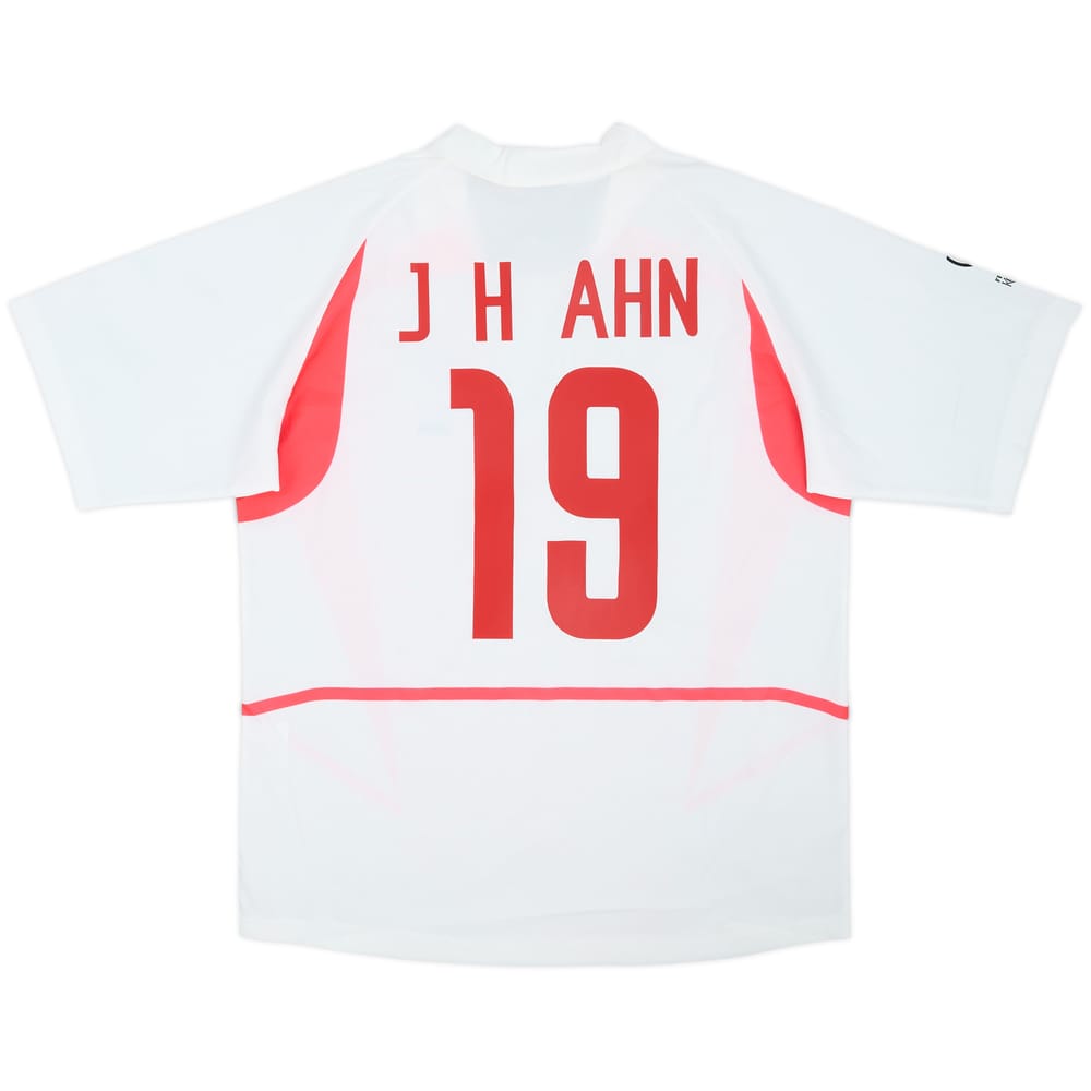 2002-03 South Korea Away Shirt J.H.Ahn #19 - 8/10 - (L)