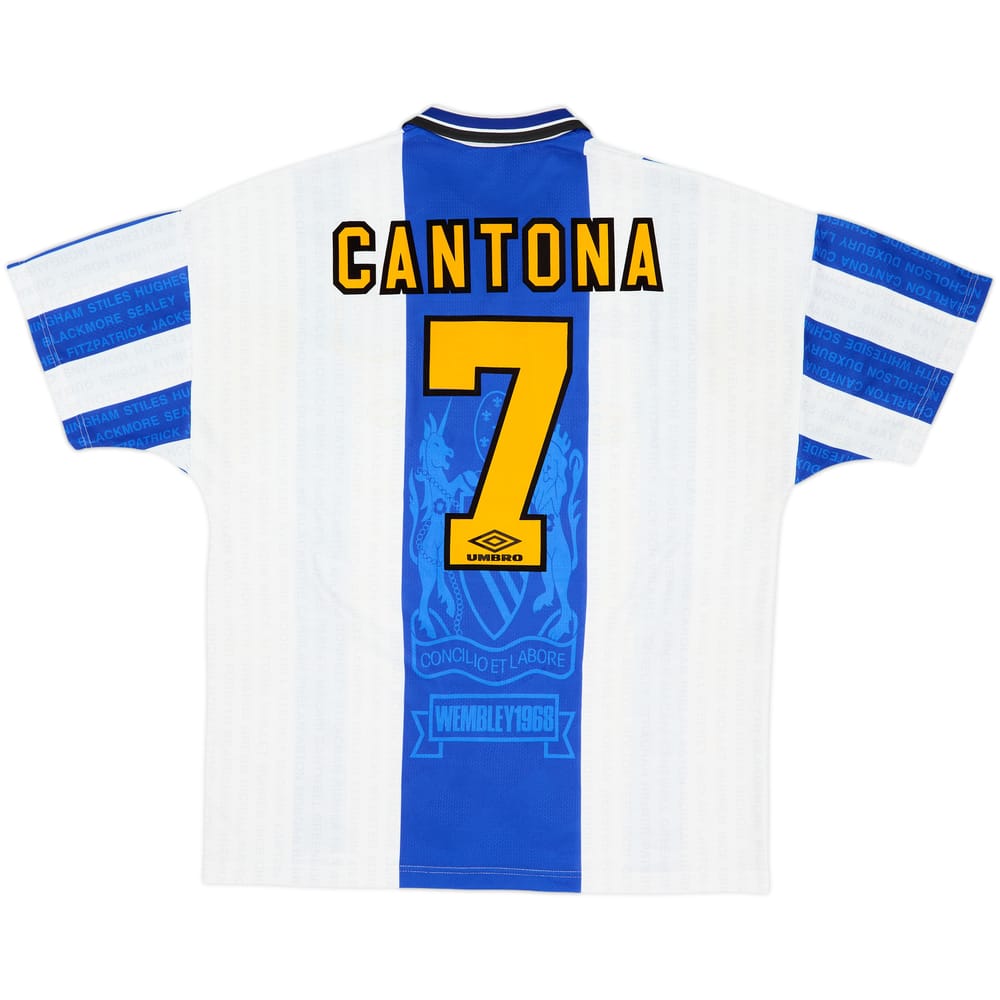 1994-96 Manchester United Third Shirt Cantona #7 - 9/10 - (XL)