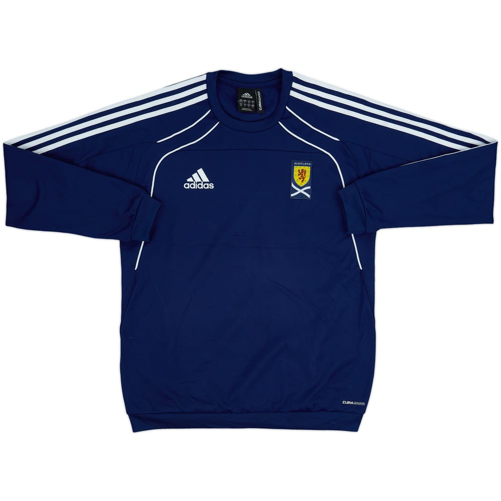 2010-11 Scotland adidas Sweat Top - 8/10 - (S)