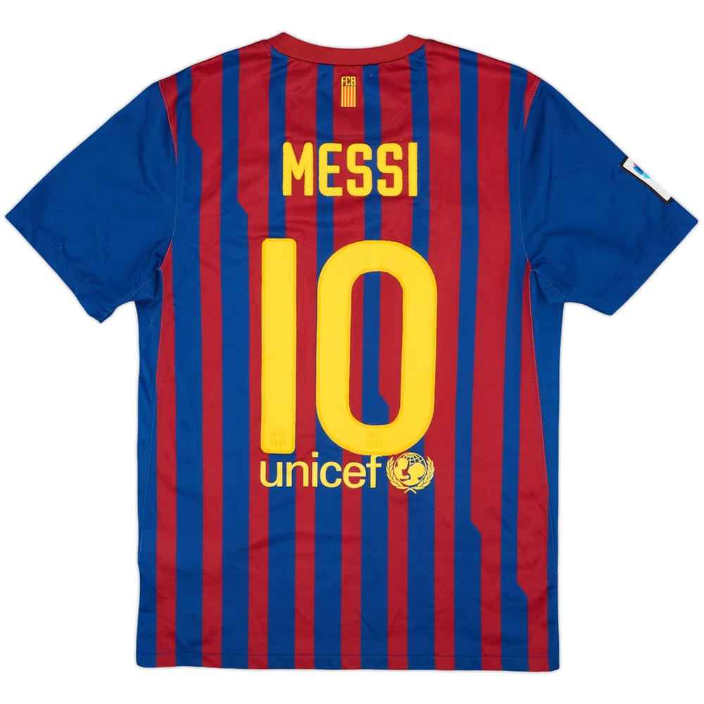 2011-12 Barcelona Local Camiseta Messi #10 - 8/10 - (S)