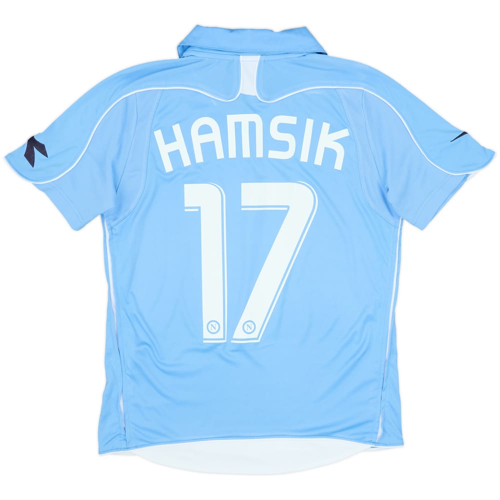 2008-09 Napoli Home Shirt Hamsik #17 - 9/10 - (XS)
