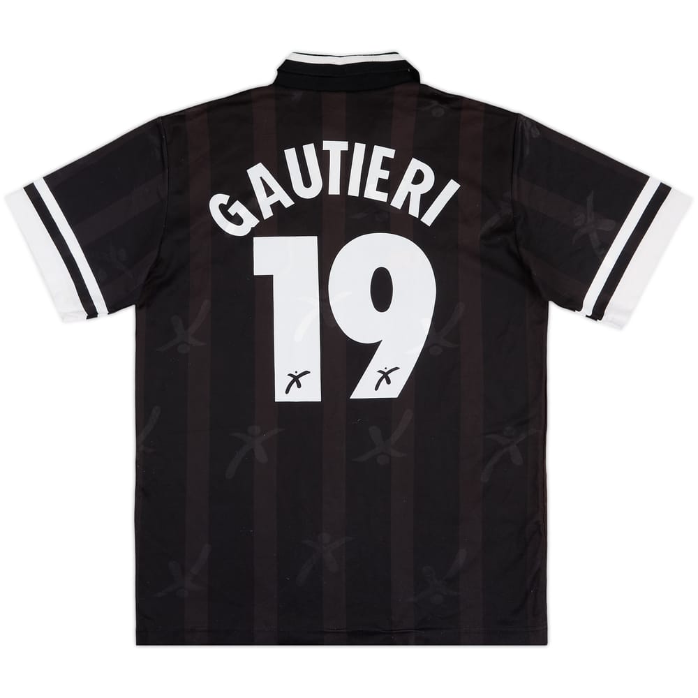 1996-97 Perugia Player Issue Third Shirt Gautieri #19 - 4/10 - (M)