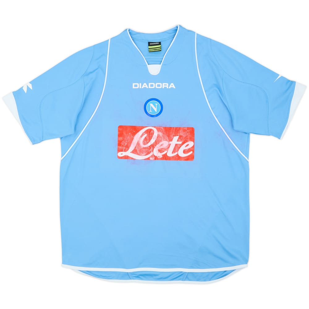 2007-08 Napoli Home Shirt - 5/10 - (L)