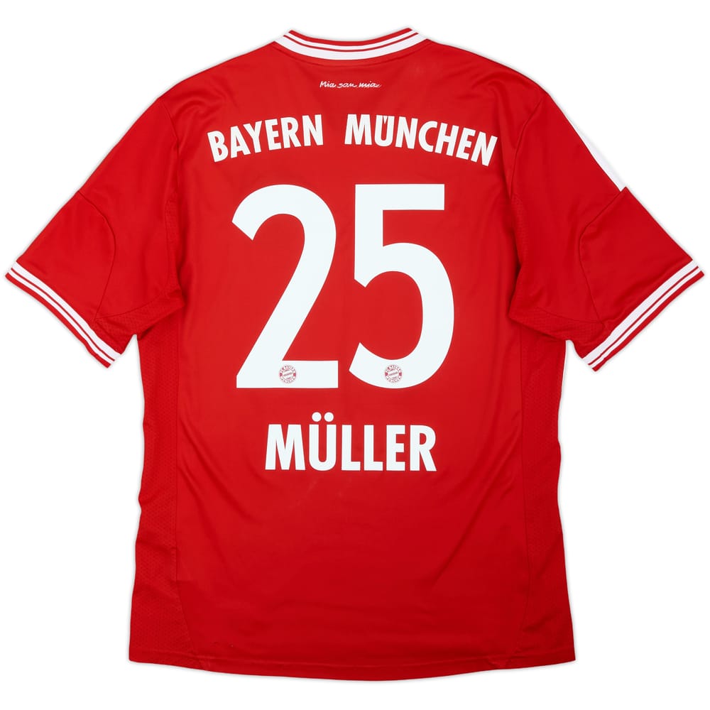 2013-14 Bayern Munich Home Shirt Muller #25 - 6/10 - (M)