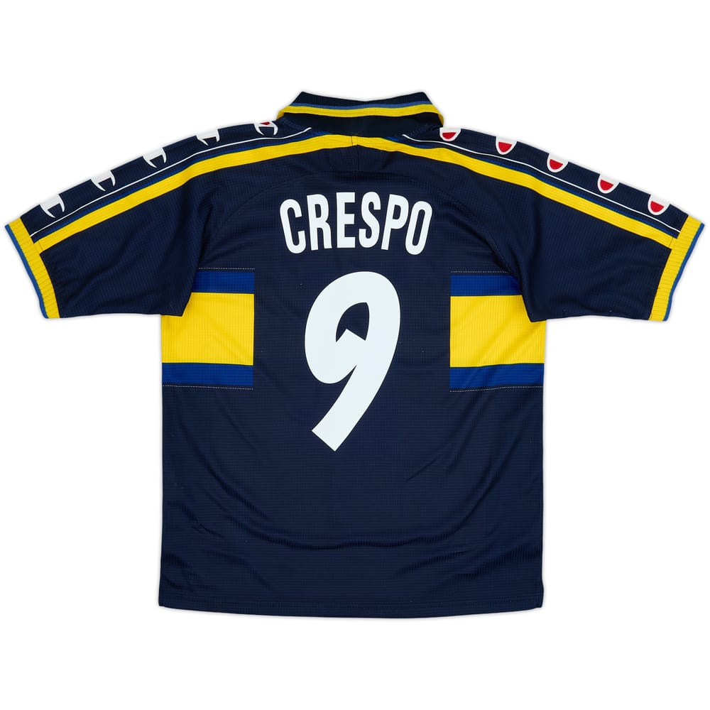 1999-00 Parma Away Shirt Crespo #9 - 8/10 - (M)