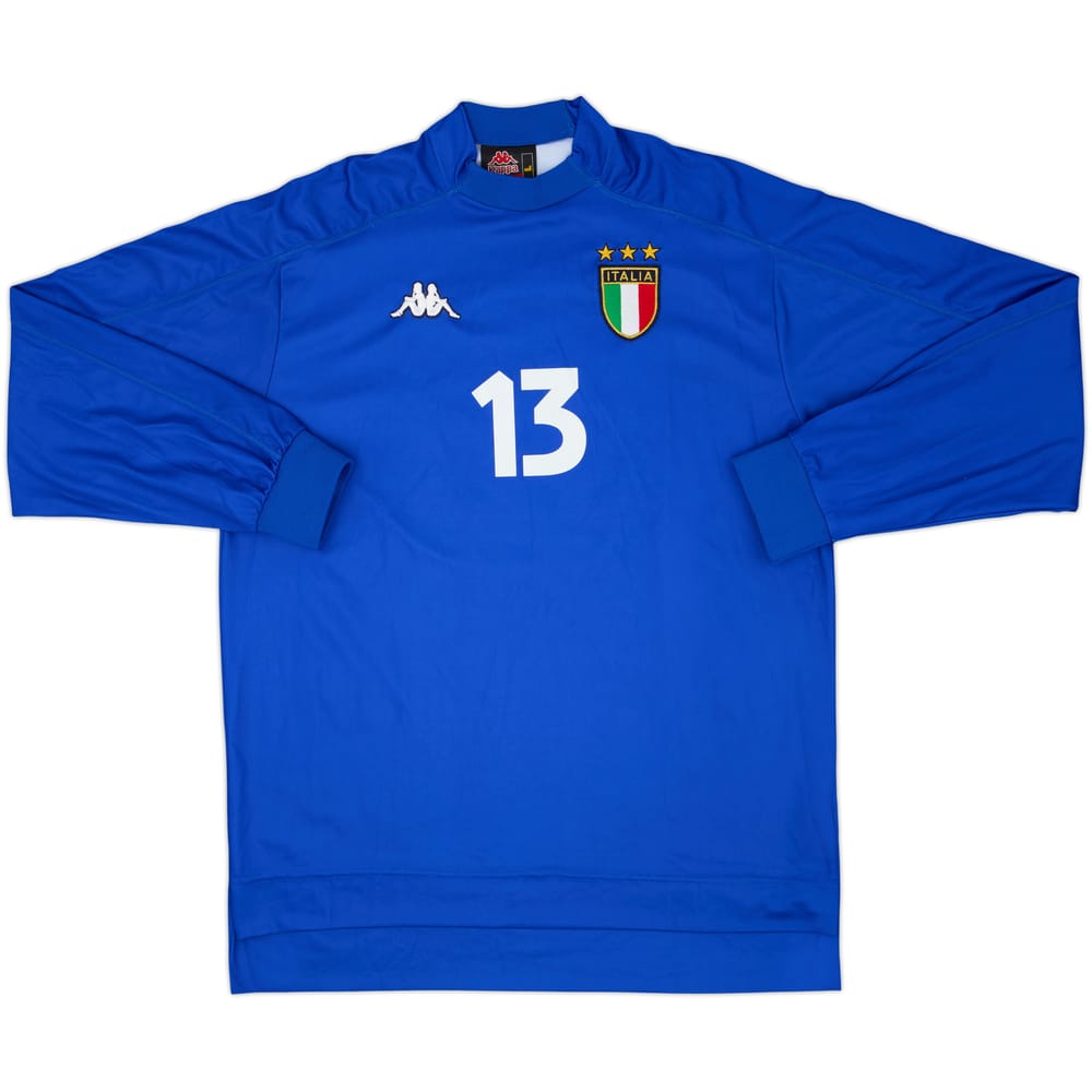 1998-99 Italy Player Issue Home L/S Shirt #13 - 5/10 - (L)