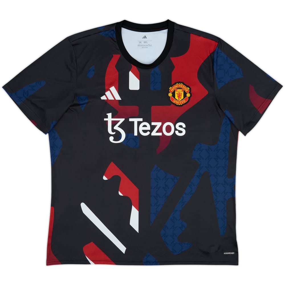 2024-25 Manchester United adidas Training Shirt - 10/10 - (XXL)