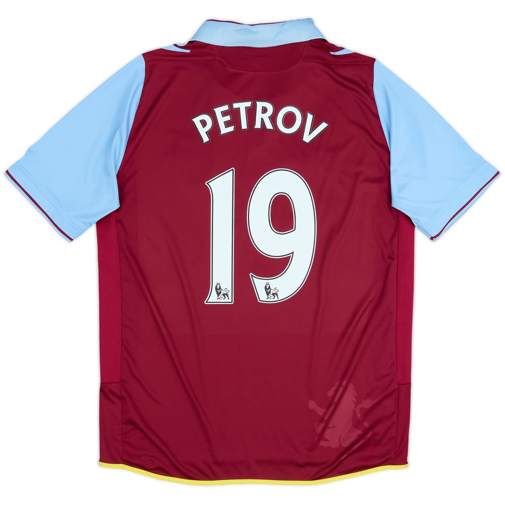 2012-13 Aston Villa Home Shirt Petrov #19 - 7/10 - (L)