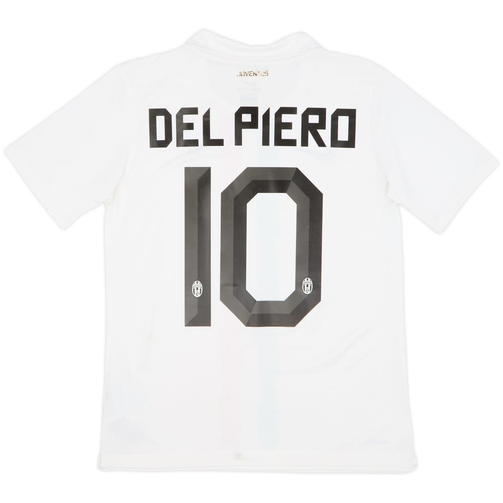 Camiseta de visitante de la Juventus 2010-12 Del Piero #10 - 6/10 - (XL.Niños)