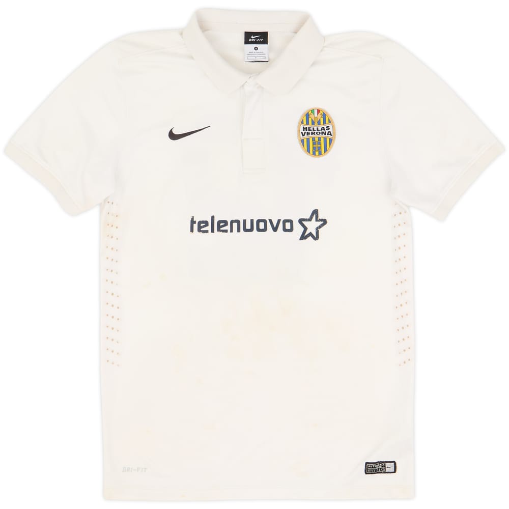 2014-15 Hellas Verona Youth Match Issue Away Shirt #12