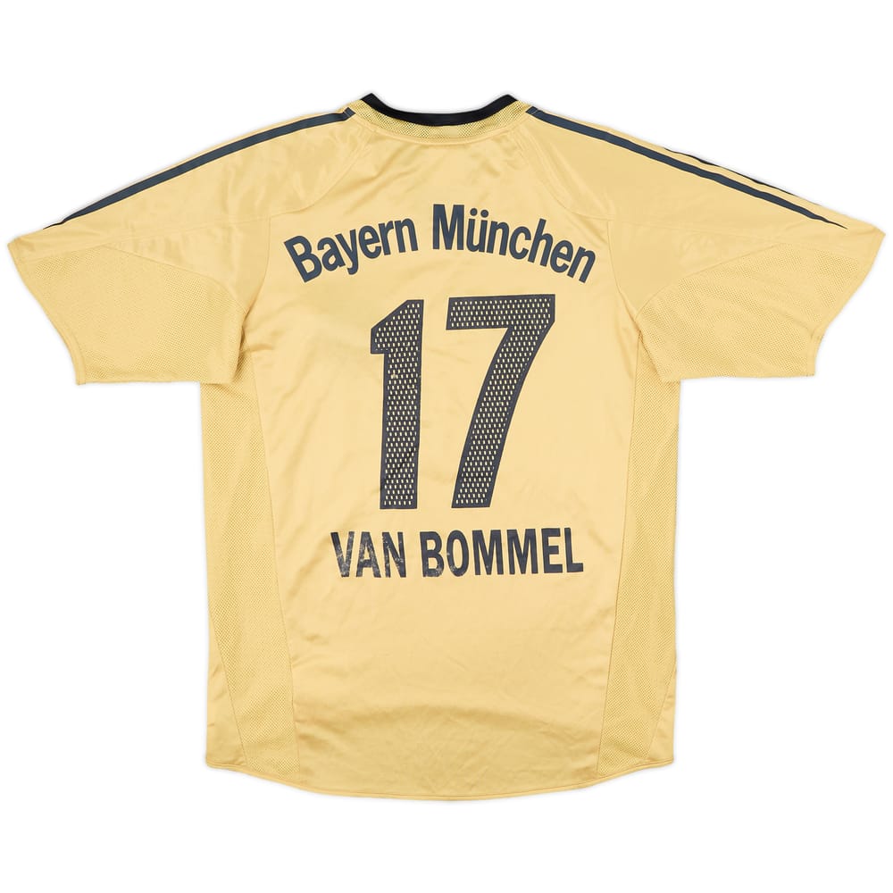 2004-05 Bayern Munich Away Shirt Van Bommel #17 - 6/10 - (S)