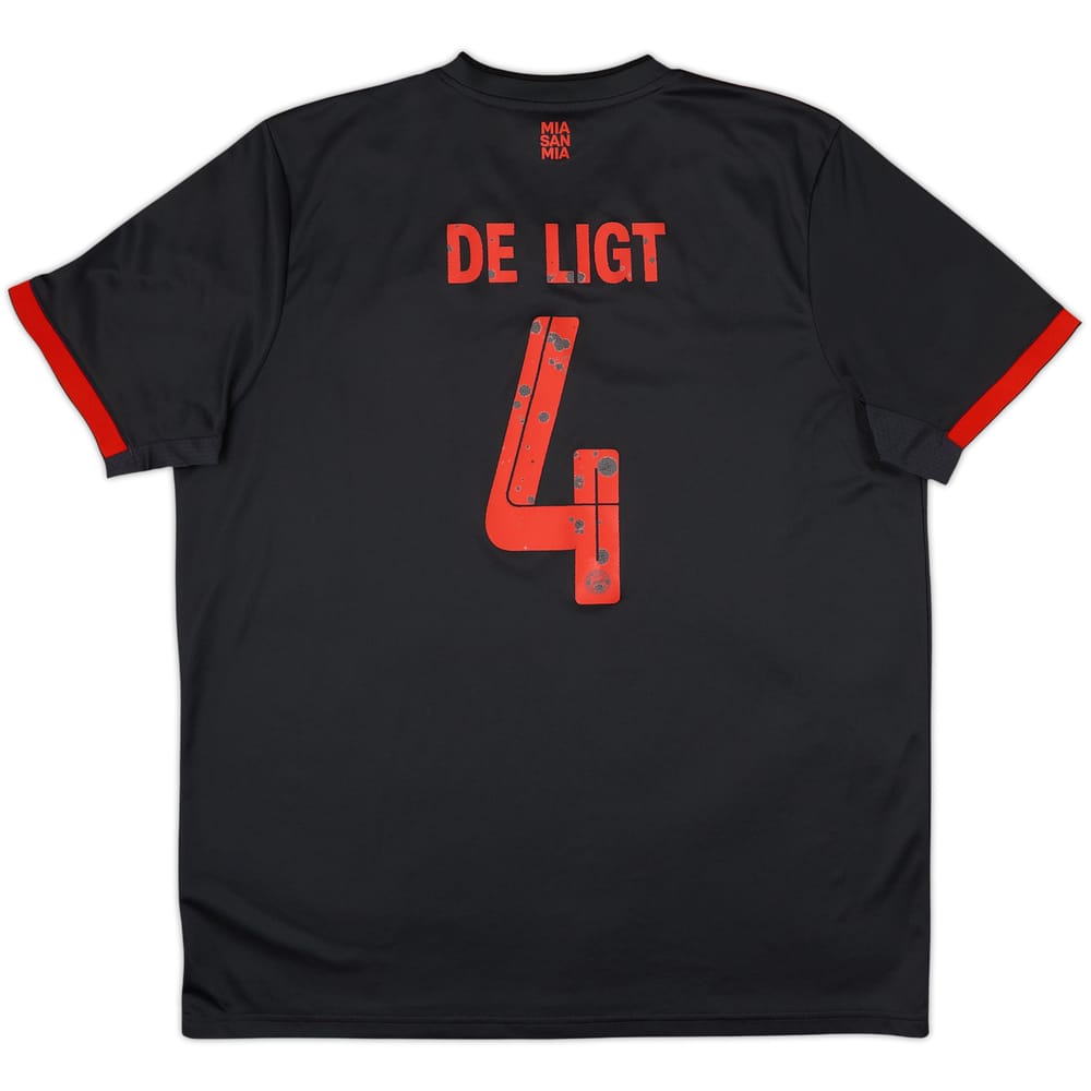 2022-23 Bayern Munich Third Shirt De Ligt #4 - 5/10 - (XL)