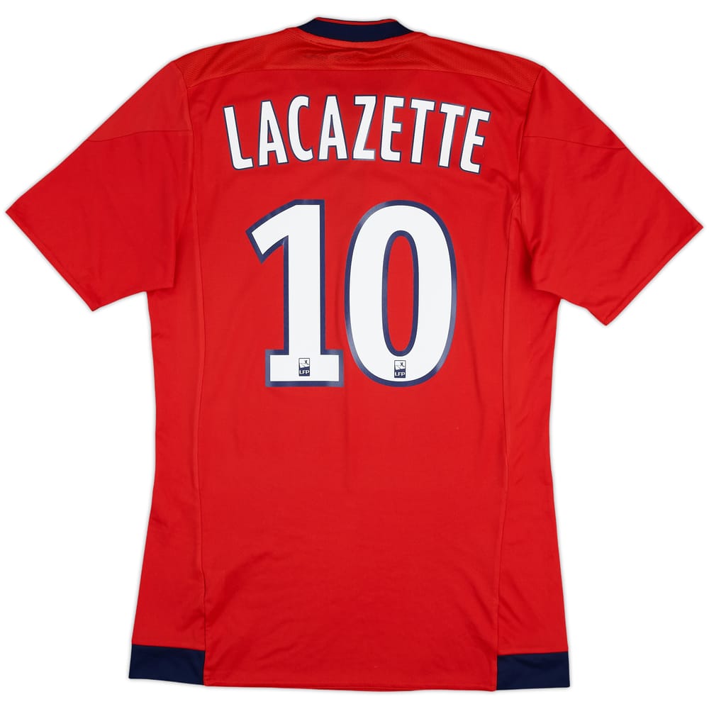 2015-16 Lyon Away Shirt Lacazette #10 - 9/10 - (S)