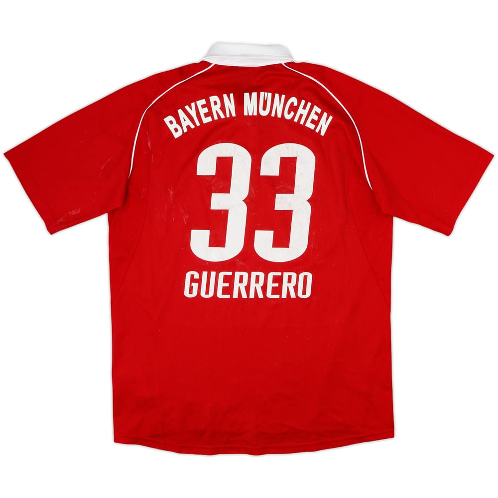 2005-06 Bayern Munich Home Shirt Guerrero #33 - 5/10 - (M)