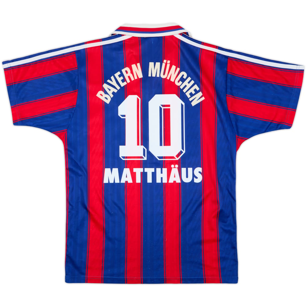 1995-97 Bayern Múnich Camiseta Local Matthaus #10 - 6/10 - (S)