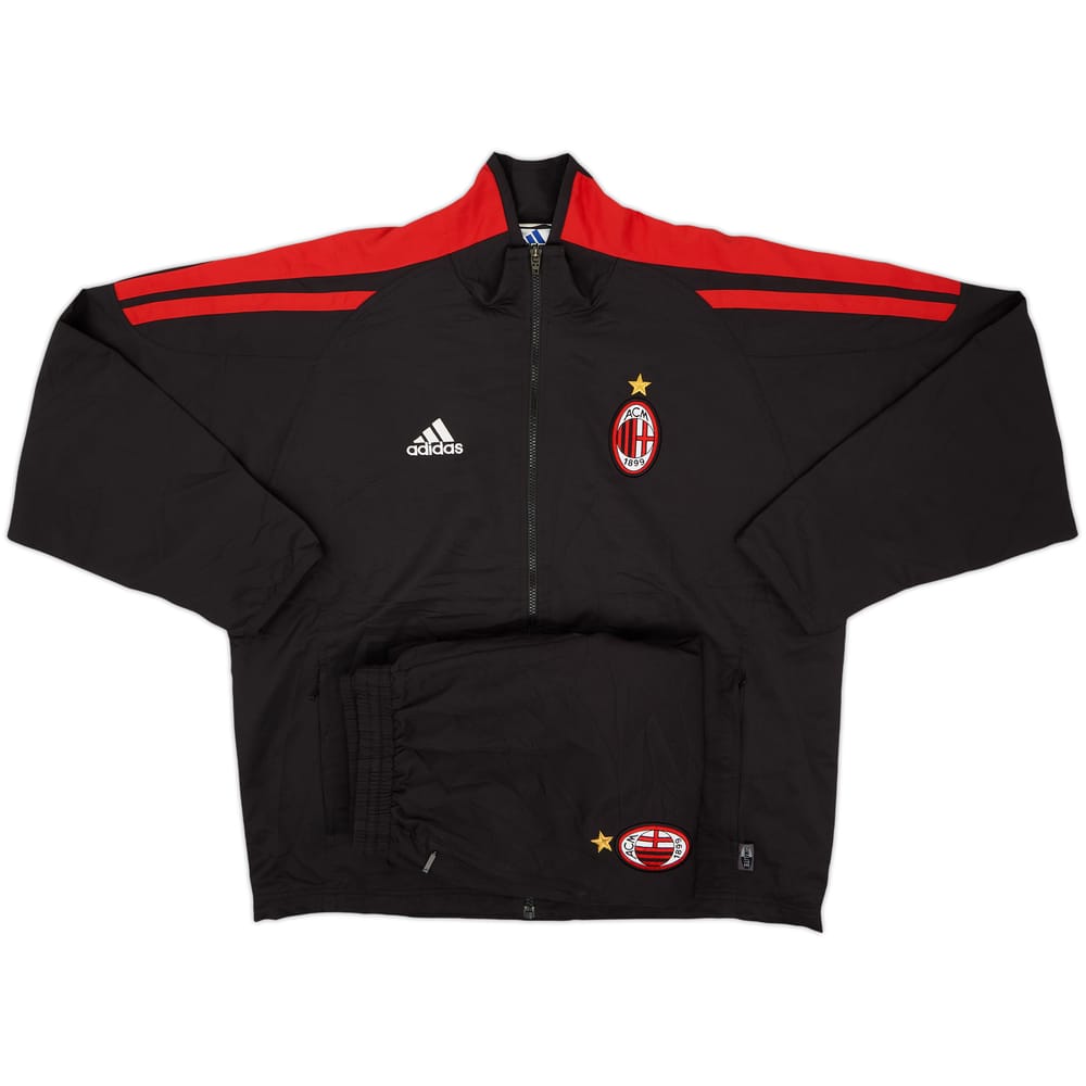 2001-02 AC Milan adidas Tracksuit - 10/10 - (L)