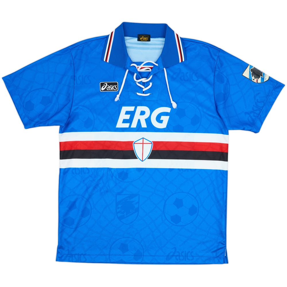 1994-95 Sampdoria Match Issue Home Shirt #6